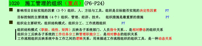 2015年二建《施工管理》考點(diǎn)狂背（一）