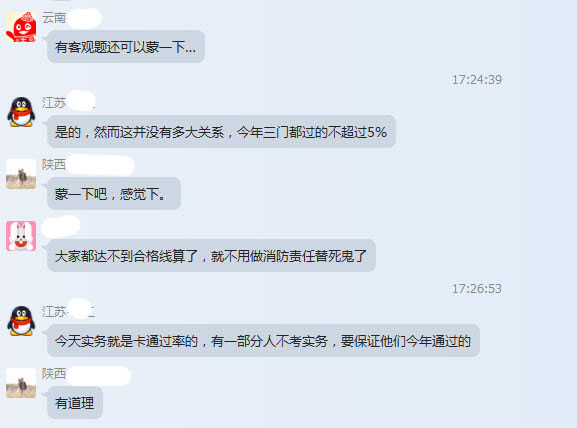 消防安全技術綜合能力考試難易度