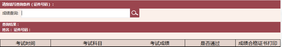 基金從業(yè)資格成績合格證書打印入口